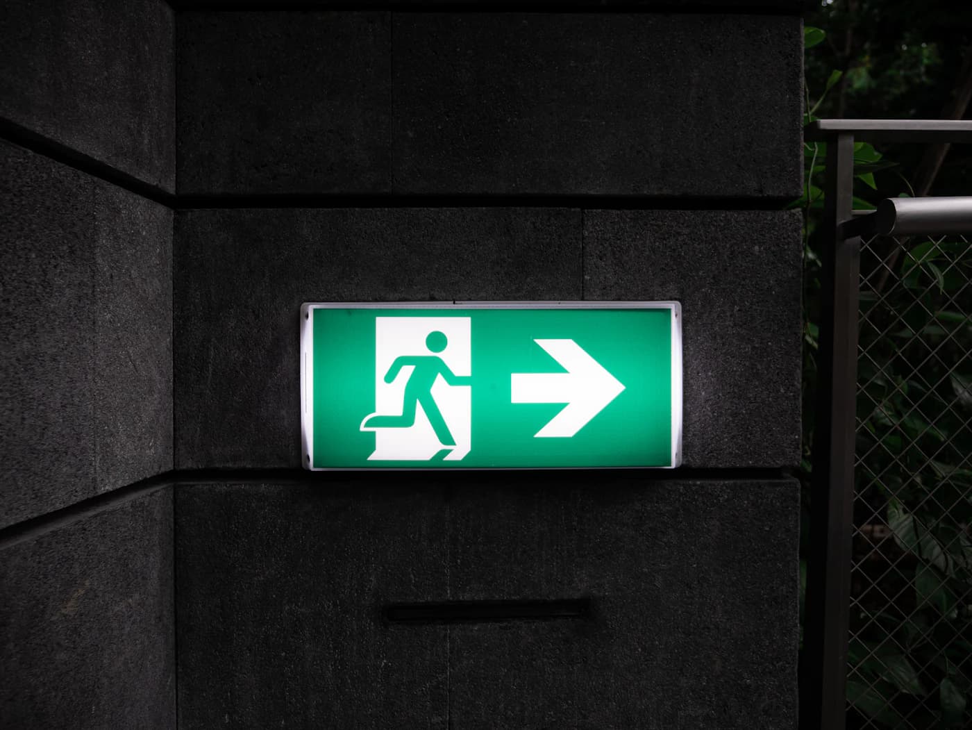 Segnaletica di sicurezza per via di esodo